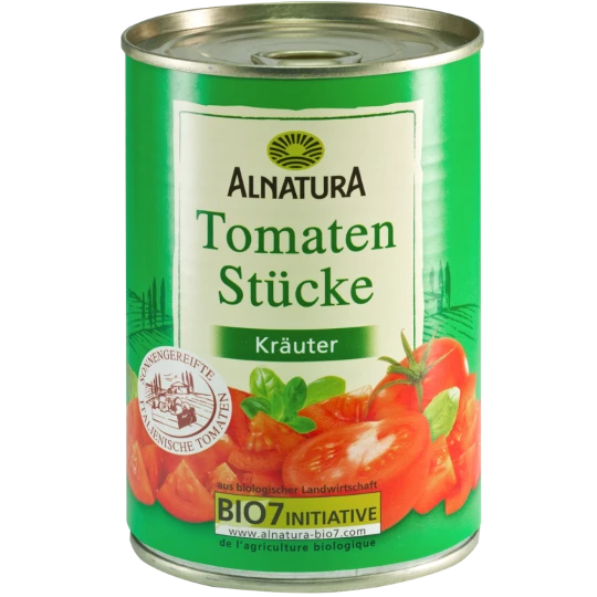Bio Tomaten In Stücke Kräuter 400G