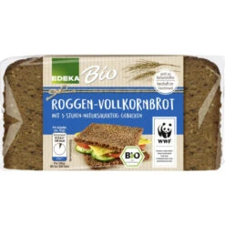 Bio Roggen Vollkornbrot 500 G